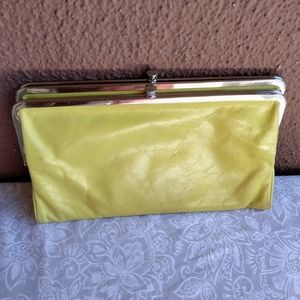 Hobo leather Lauren large wallet/clutch